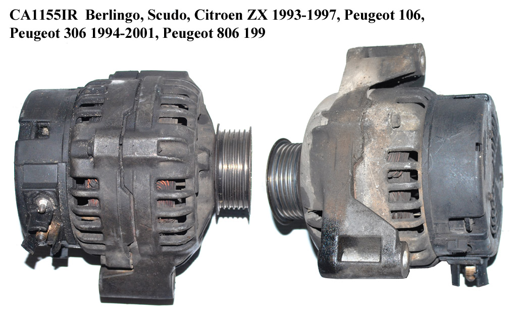 CA1155IR FIAT/CITROEN/PEGEOT (70A) BOSCH Berlingo, Scudo, Citroen ZX 1993-1997, Peugeot 106, Peugeot 306 1994-2001,
