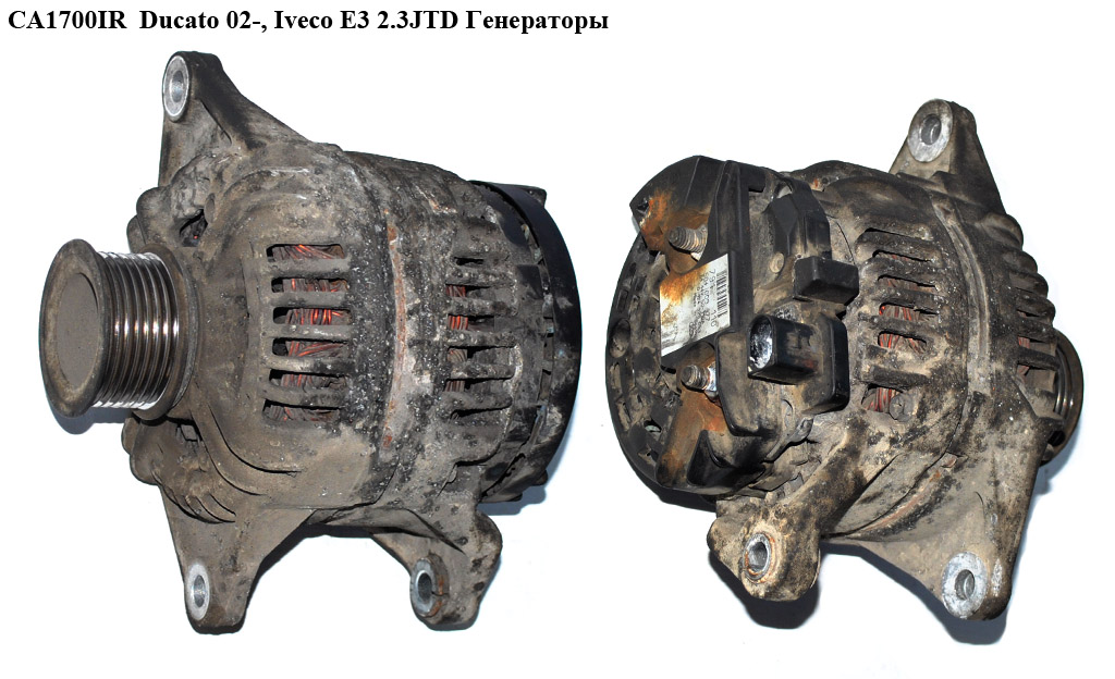CA1700IR FIAT/IVECO (110A) BOSCH Ducato 02-,06-2.3JTD, Iveco E3,Е-4 2.3HPI Генератори (0124325053, 504009977)