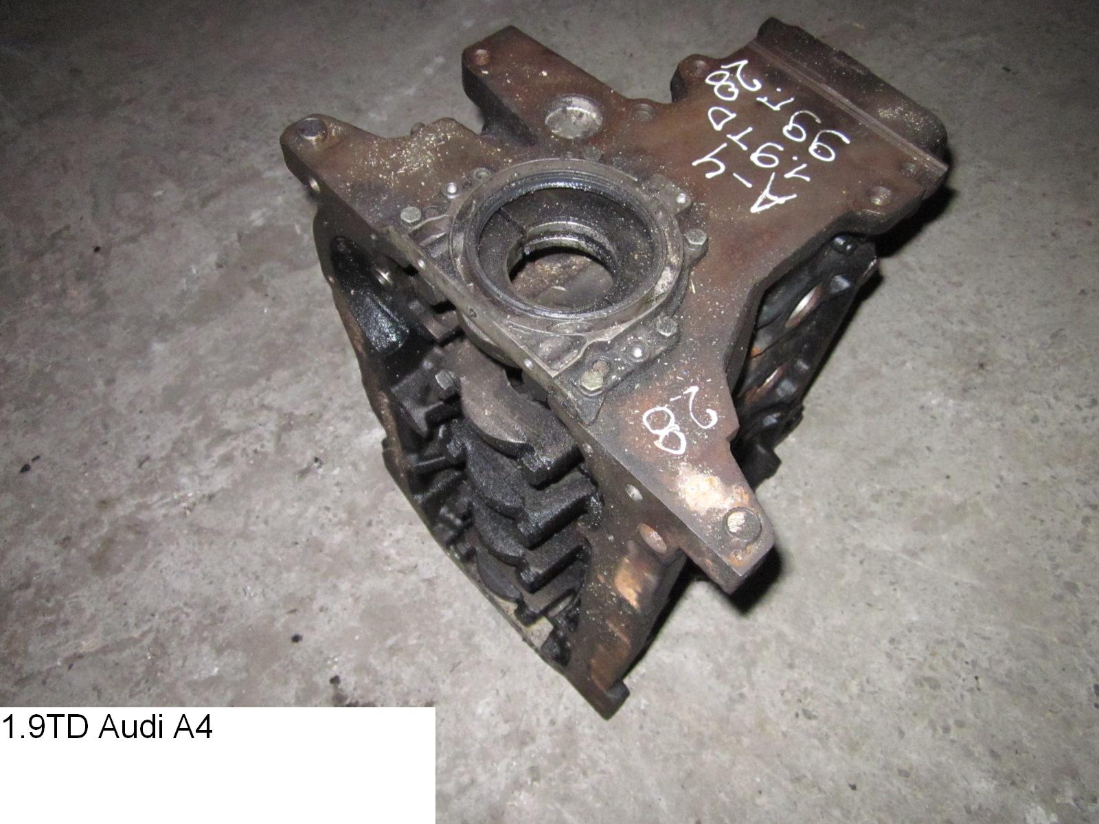 Блок двигателя 1.9TDI AUDI A4 B-5 95-00 (АУДИ А4) (AFN)