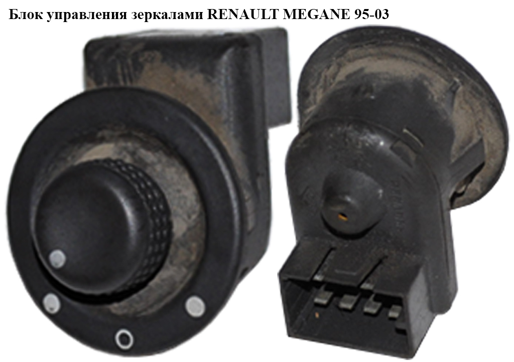 Блок регулювання дзеркал RENAULT MEGANE 95-03 (РЕНО МЕГАН) (7700432971, 7700434846, 8200002442, 7700421287)