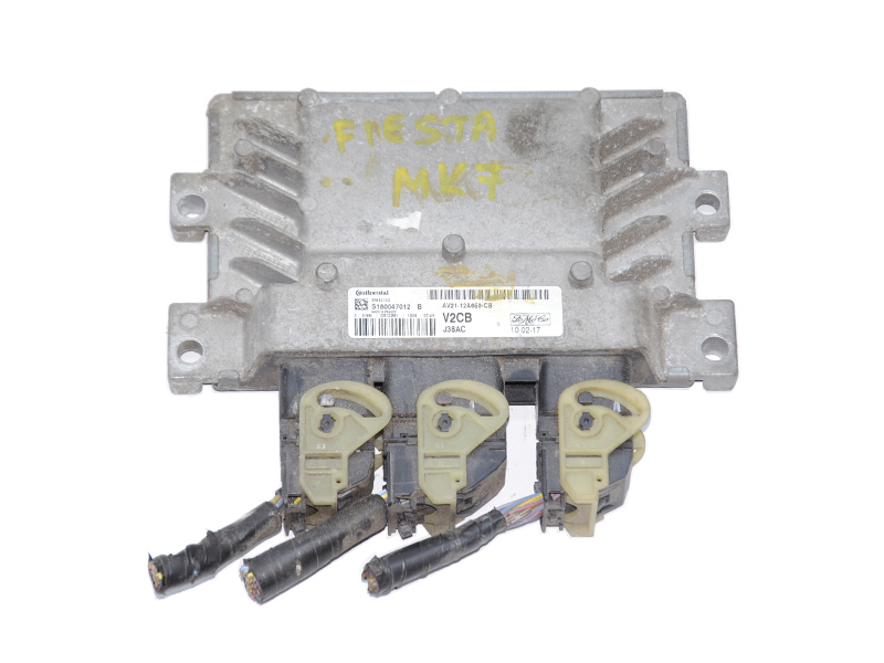 Блок керування двигуном 1.25 Ford Fiaesta Mk7 Інші товари (AV21-12A650-CB, AV2112A650CB, S180047012B)