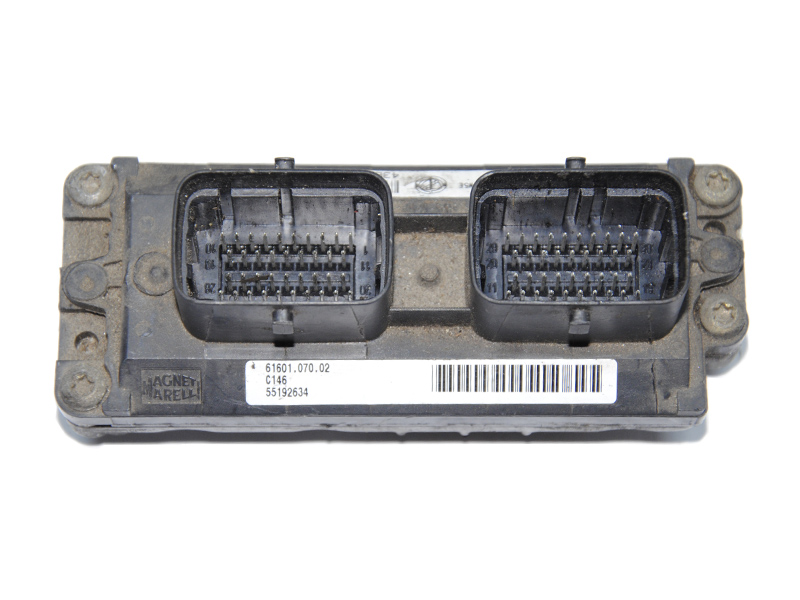 Блок керування двигуном 1.1i FIAT PANDA 2003-2012 (ФІАТ ПАНДА) (55192634, 61601.070.02, IAW5AF.SM)