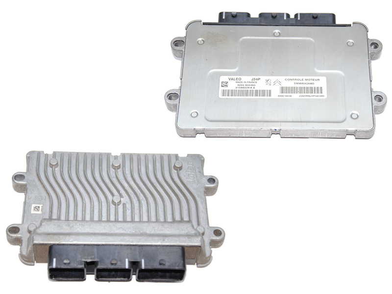 Блок управления двигателем 1.4i PEUGEOT 207 2006-2015 (ПЕЖО 207) (SW9665424480, 9665424480, 21586539-8A, 21586539-8,