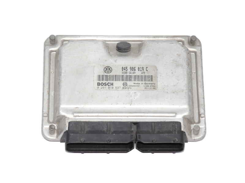 Блок управления двигателем 1.4TDI VOLKSWAGEN POLO 03-09 (ФОЛЬКСВАГЕН ПОЛО) (0281010697, 045906019C)