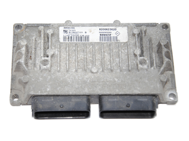 Блок управления двигателем 1.6 2.0 RENAULT SCENIC 03-09 (РЕНО СЦЕНИК) (S126027101B, 8200623620, 8200563399)