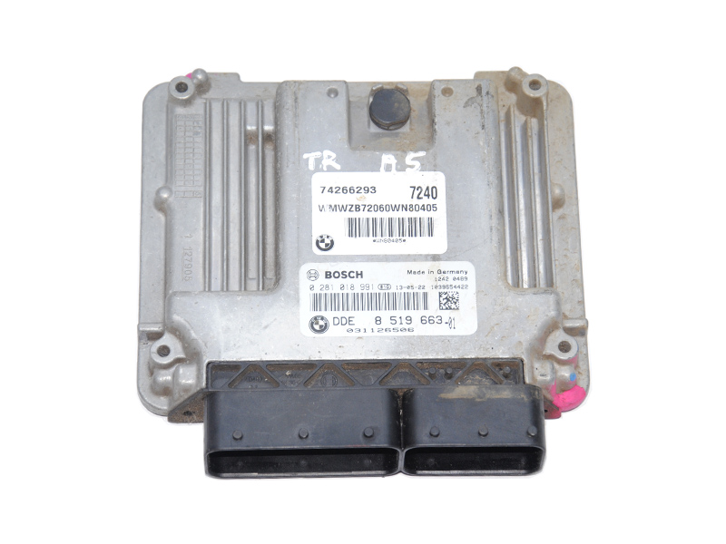 Блок управления двигателем 1.6D Mini Cooper (0281018991, DDE8519663, 8519663, 74018698)