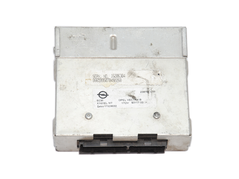 Блок керування двигуном 1.6i 16V X16XEL OPEL VECTRA B 95-02 (ОПЕЛЬ ВЕКТРА Б) (16206304, 238701-035, 238701035)