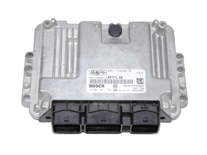 Блок керування двигуном 1.6TDCI FORD FOСUS 2 04-11 (ФОРД ФОКУС) (8M51-12A650-LB, 0281011701, 8YLB, 8M5112A650LB)