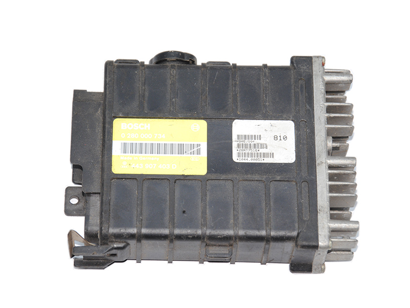 Блок управления двигателем 1.8i VOLKSWAGEN GOLF 2 83-92 (ФОЛЬКСВАГЕН ГОЛЬФ 2) (0280000734, 443907403D)