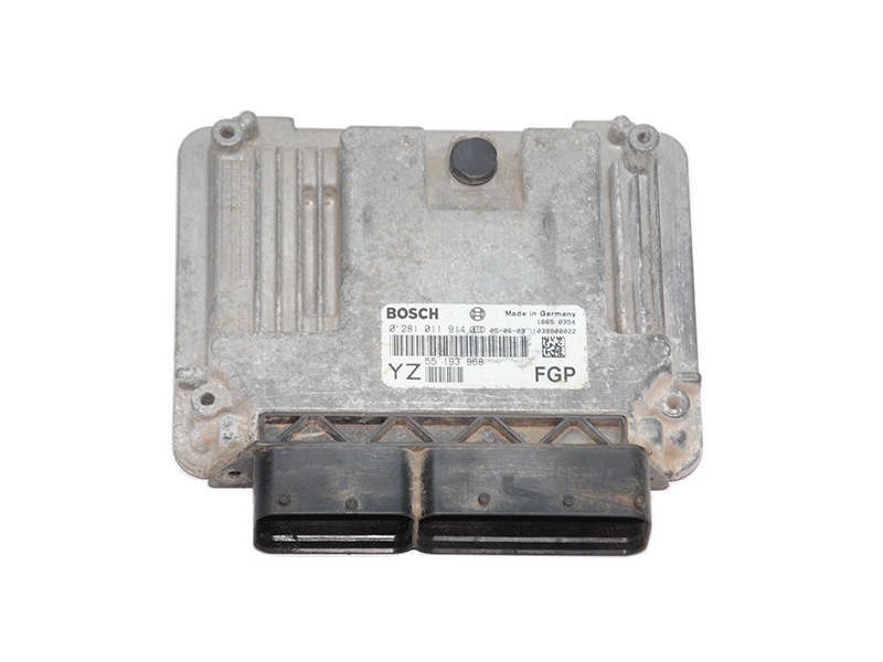 Блок управления двигателем 1.9CDTI OPEL VECTRA С 02-05 (ОПЕЛЬ ВЕКТРА С) (0281011914, 55193968)