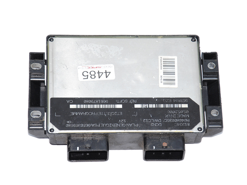 Блок управления двигателем 1.9D DW8 FIAT SCUDO 95-07 (ФИАТ СКУДО) (R04080035C, 9650359580, 9661879080)