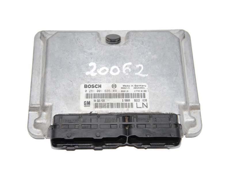 Блок керування двигуном 2.0D OPEL OMEGA (B) 94-03 (ОПЕЛЬ ОМЕГА В) (0281001635, 90565939)