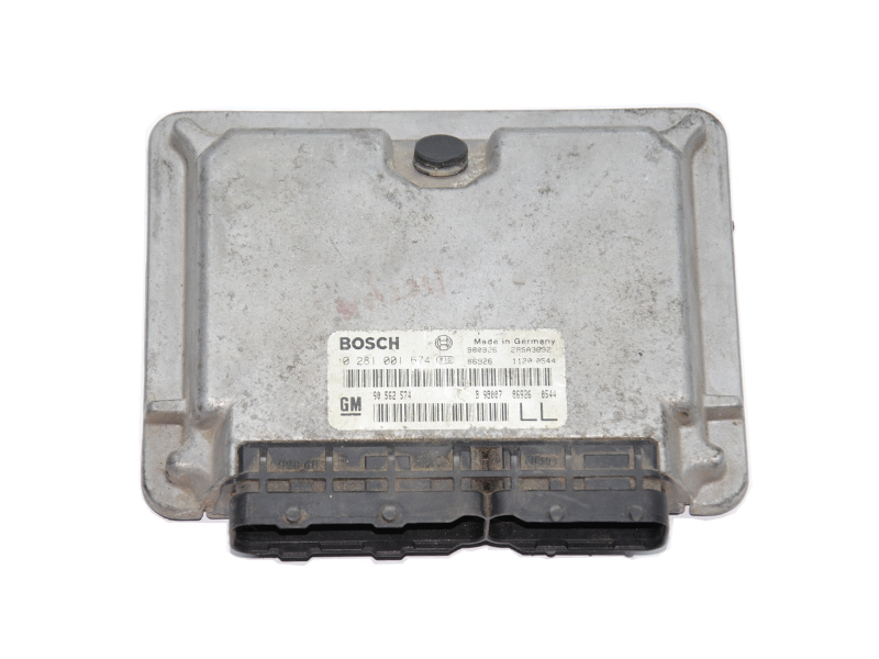 Блок керування двигуном 2.0DTI OPEL ASTRA (G) 98-05 (ОПЕЛЬ АСТРА G) (0281001674, 90562574)
