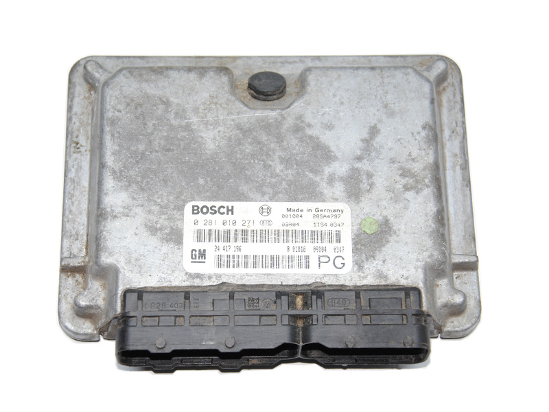Блок управления двигателем 2.2 DTI OPEL VECTRA B 95-02 (ОПЕЛЬ ВЕКТРА Б) (0281010271, 24417196)