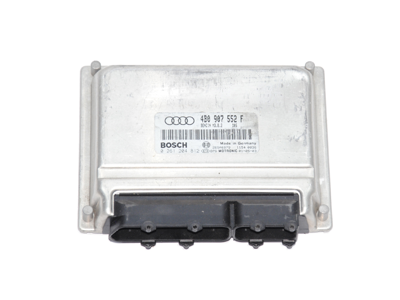 Блок керування двигуном 2.4і AUDI A-6 C-5 1997-2004 ( АУДИ А6 ) (0261204812, 4B0907552F)