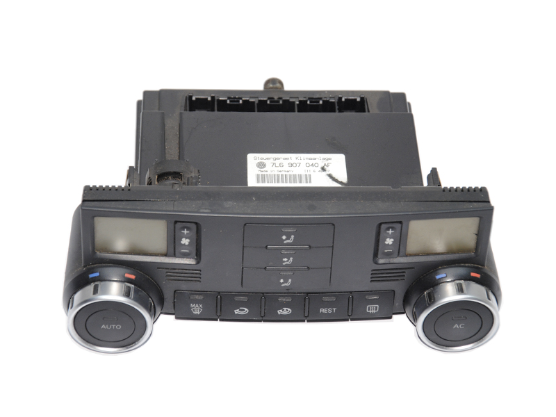 Блок управления печкой под климат VOLKSWAGEN TOUAREG 02-10 (ФОЛЬКСВАГЕН ТУАРЕГ) (7L6907040AF)