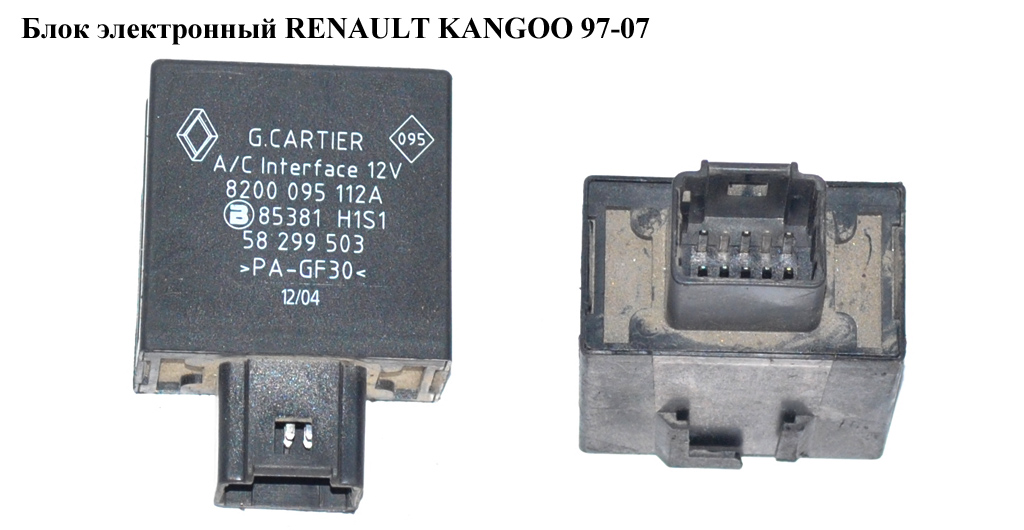 Блок електронний RENAULT KANGOO 97-07 (РЕНО КАНГО) (8200095112A)