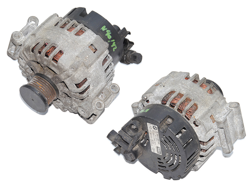 Генератор 55/110A 14V BMW 3 E46 97-06 (БМВ3 E46 ) (7521385, 7521385-01, 752138501, 12317521488, 7521488, 7521488-01,