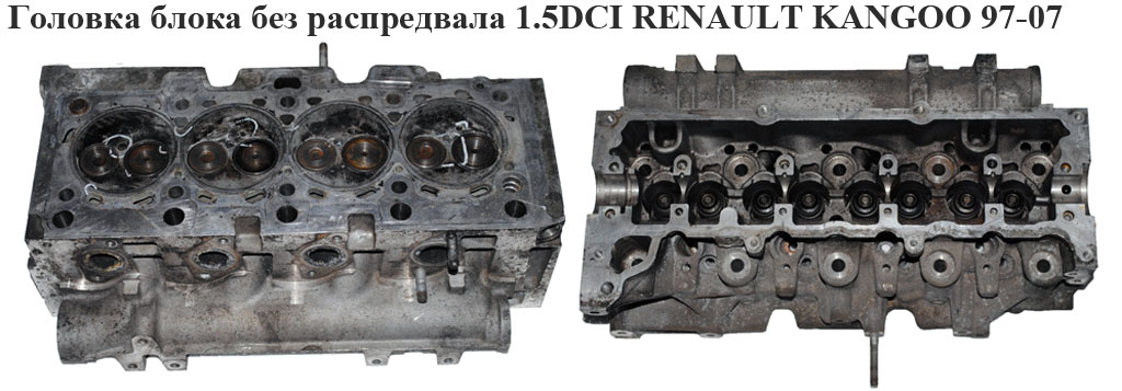 Головка блока без распредвала 1.5DCI RENAULT KANGOO 97-07 (РЕНО КАНГО) (7701473181, 3869F1, 110412587R, 7700102361,