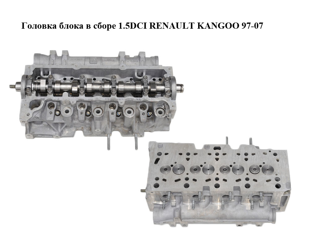 Головка блока в сборе 1.5DCI RENAULT KANGOO 97-07 (РЕНО КАНГО) (7701473181, 3869F1)