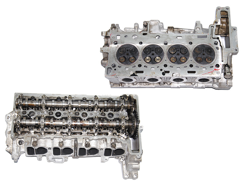 Головка блока в сборе 1.6 D4-D TOYOTA AURIS 2012-2018 (ТОЙОТА АУРІС) (781260804, 78126090400, 7812609, 9931355824)