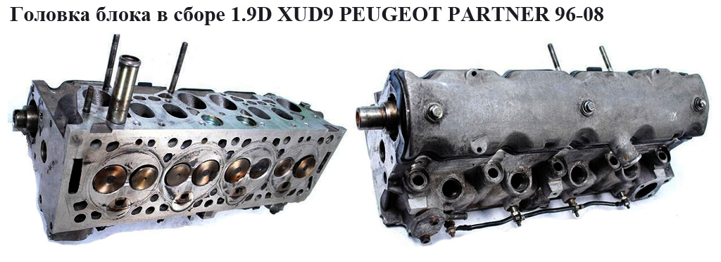 Головка блока в зборі 1.9D XUD9 PEUGEOT PARTNER 96-08 (ПЕЖО ПАРТНЕР)