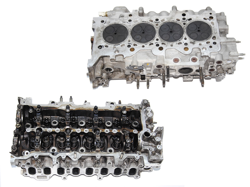 Головка блока без розподільного вала 2.2D MAZDA 6 (GJ) 12-21 (МАЗДА 6 GJ) (SH01-10-100H, SH0110100H, SH01-10-100J,