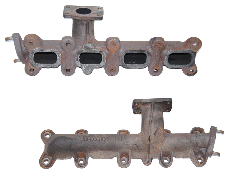 Коллектор выпускной 2.3JTD FIAT DUCATO 02-06 (ФИАТ ДУКАТО) (504031039)