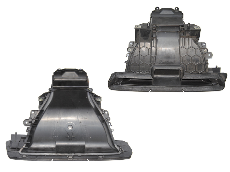 Воздуховод обдува салона от печки вверх RENAULT MEGANE 09-16 (РЕНО МЕГАН) (T1001337W, T1001338V)
