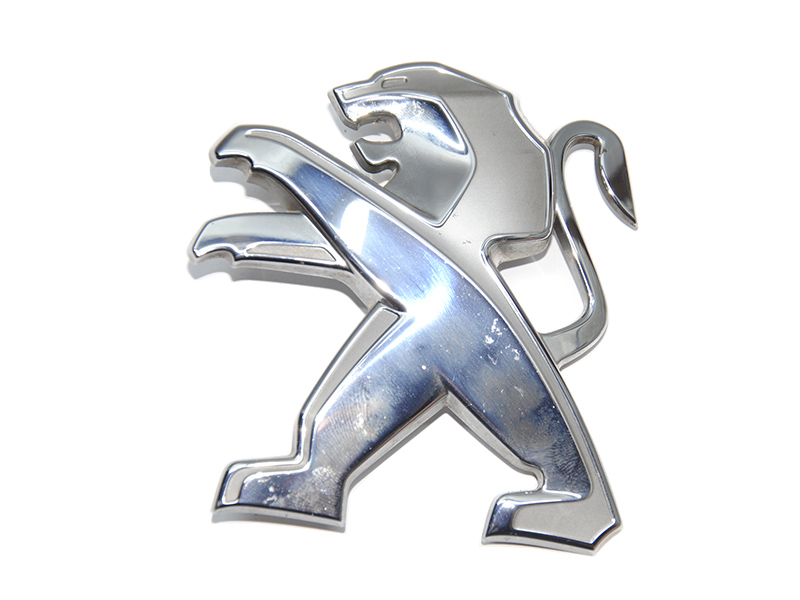 Значок (емблема) переднього бампера 14- PEUGEOT 5008 09-16 (ПЕЖО 5008) (AA35628500, 5180012701)