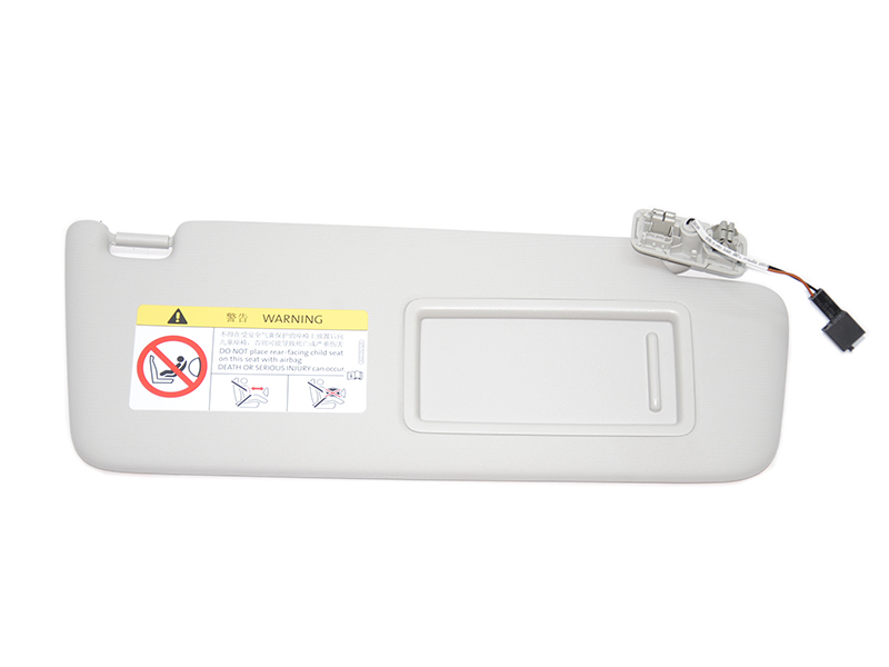 Козырёк солнцезащитный правый (Новый, аналог) с подсветкой SKODA OCTAVIA A7 2013-2020 (ШКОДА ОКТАВИЯ А7) (5G0857552)