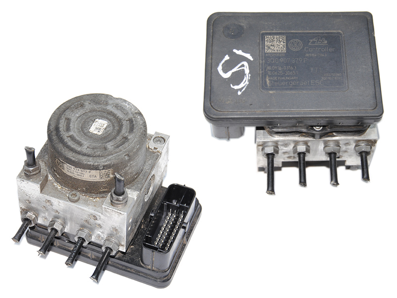 Блок ABS SKODA OCTAVIA A7 2013-2020 (ШКОДА ОКТАВИЯ А7) (3Q0907379P, 3Q0614517P, 10.0916-0316.3, 10.0625-3065.1,