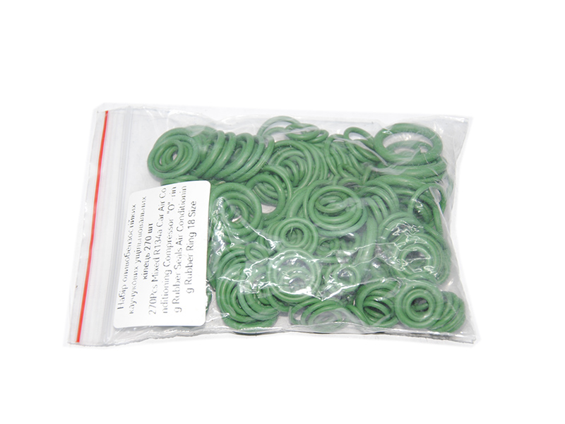 Набір ущільнювальних кілець (270 шт) каучукових маслобензостійких для кондиціонера