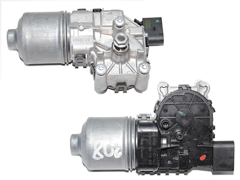 Моторчик склоочисника передній PEUGEOT 208 2012-2020(ПЕЖО 208) (0390241589, 9673222580)