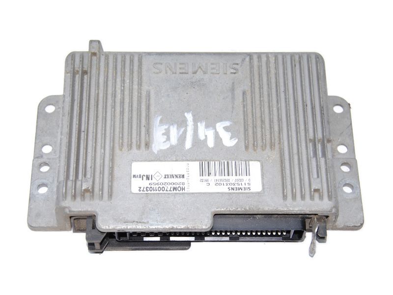 Блок керування двигуном 1.6 8V RENAULT CLIO II 98-05 (РЕНО КЛІО) (S115303102C, S115303102, HOM7700110372, 7700110372,