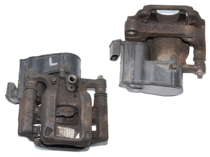 Суппорт задний левый электрический 268/12/38 PEUGEOT 308 (T9) 13-21 (ПЕЖО 308 (T9)) (1608998880, 1608999080,