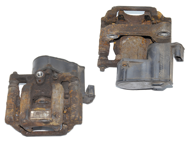 Супорт задній правий електричний 268/12/38 PEUGEOT 308 (T9) 13-21 (ПЕЖО 308 (T9)) (1608998980, 1608999180,