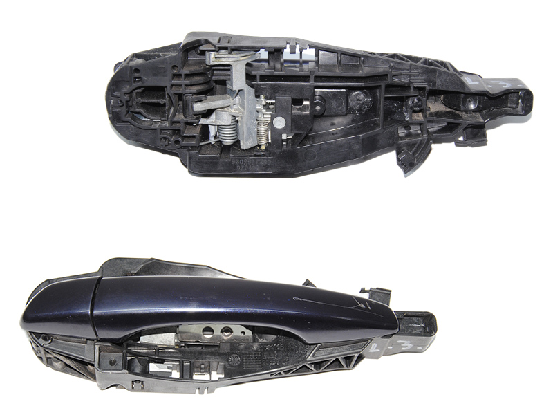 Ручка двери наружняя задняя левая PEUGEOT 308 (T9) 13-21 (ПЕЖО 308 (T9)) (9802977380, 1609240780, MOU020831, GE0020554)