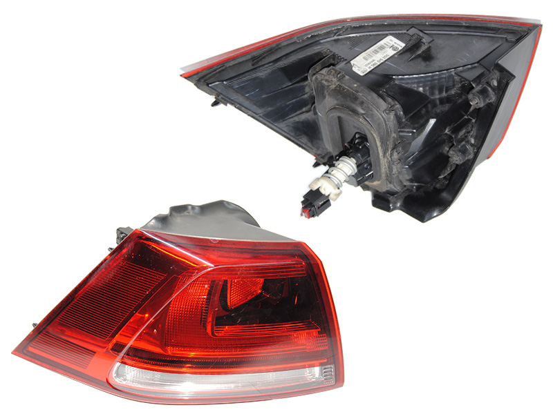 Фонарь левый наружний VOLKSWAGEN GOLF 7 12-20 (ФОЛЬКСВАГЕН ГОЛЬФ 7) (5G0945095H)