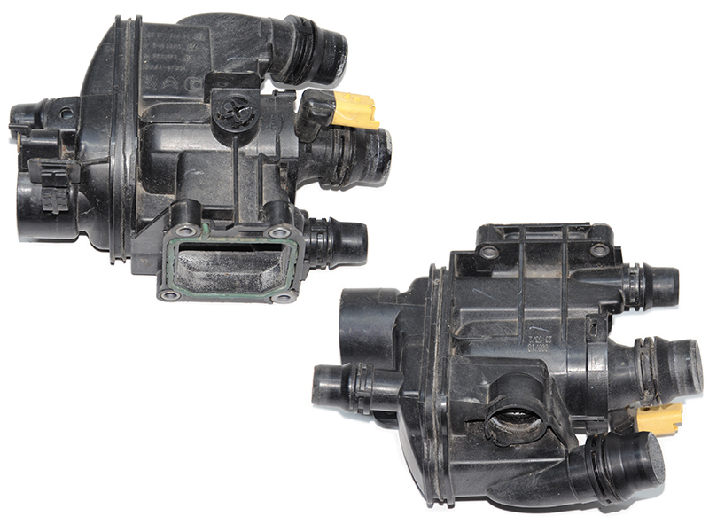 Корпус термостата 1.2і THP PEUGEOT 208 2012-2020 (ПЕЖО 208) (9807198480, 94636PS, 95819PS)