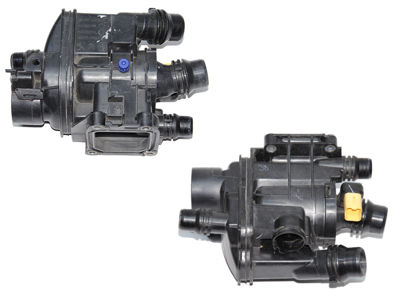 Корпус термостата 1.2i THP PEUGEOT 308 (T9) 13-21 (ПЕЖО 308 (T9)) (9812131480, 109251PS, 110390PS)