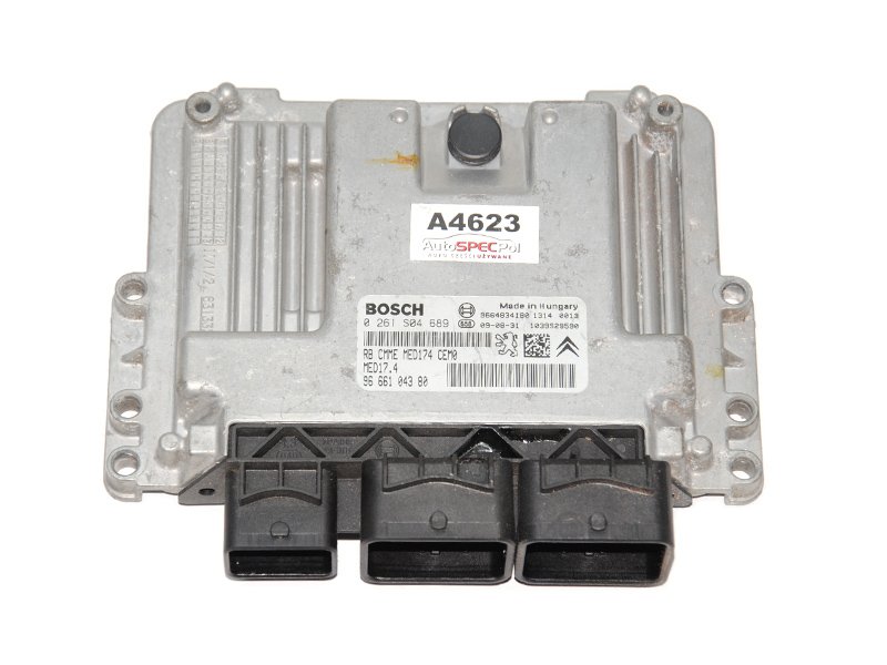 Блок керування двигуном 1.6THP PEUGEOT 207 2006-2015 (ПЕЖО 207) (0261S04689, 9666104380)