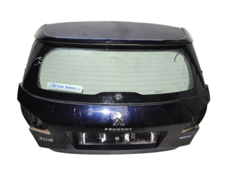Крышка багажника в сборе со стеклом хэтчбек PEUGEOT 308 (T9) 13-21 (ПЕЖО 308 (T9)) (9677833277, 1610669880, 9677891980,