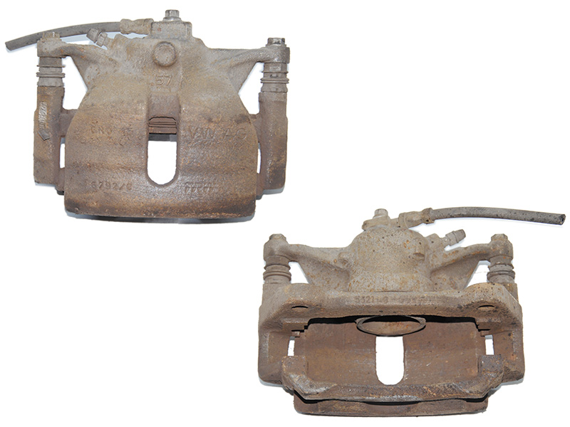 Суппорт передний правый TRW 288/25/57 VOLKSWAGEN GOLF 7 12-20 (ФОЛЬКСВАГЕН ГОЛЬФ 7) (8V0615124, 8V0615126)