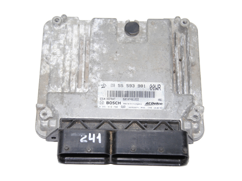 Блок керування двигуном 1.3CDTI OPEL CORSA 06- (ОПЕЛЬ КОРСА) (0281019798, 55593981)