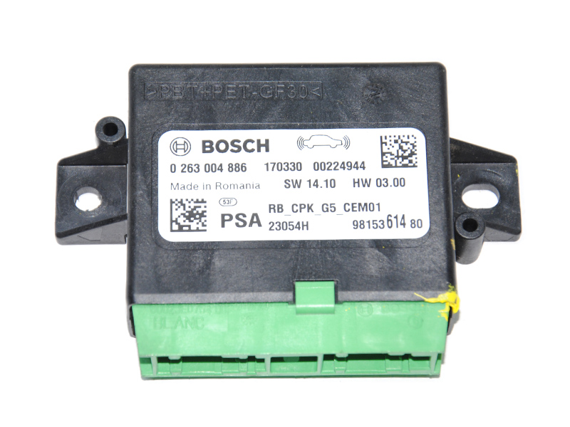 Блок керування парктроніком PEUGEOT 308 (T9) 13-21 (ПЕЖО 308 (T9)) (0263004886, 9815361480)