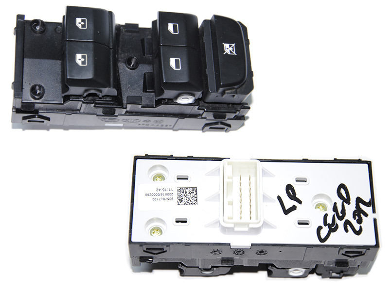 Блок управления стеклоподъемниками Kia Ceed 3 (93570-J7120, 93570J7120)