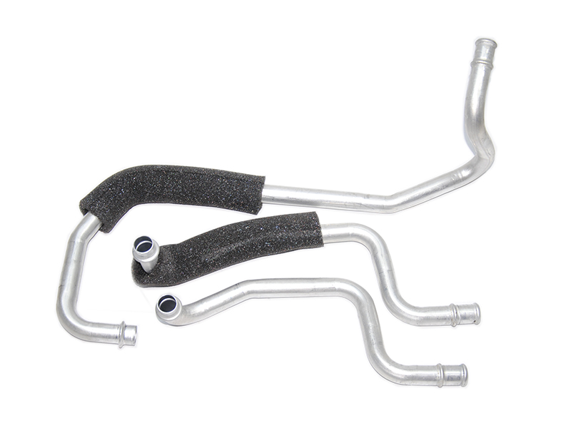 Патрубки печки метал. (комплект) BMW F10 F11 2010-2017 (64119187284, 9187284)