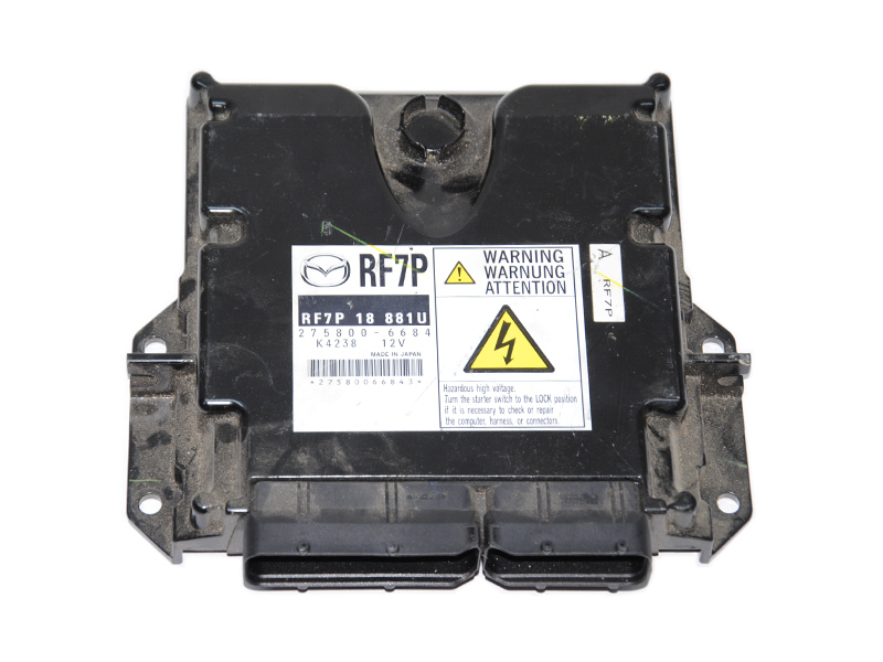 Блок управления двигателем 2.0 CITD Mazda (II) 5 (RF7P-18-881U, RF7P18881U, RF7P, 275800-6684, 2758006684)