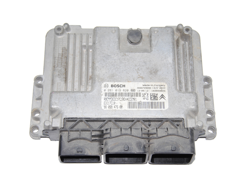 Блок управления двигателем 1.4HDI PEUGEOT 208 2012-2020 (ПЕЖО 208) (0281019820, 9805947580)